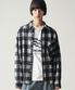 Peter Check Shirt NAVY
