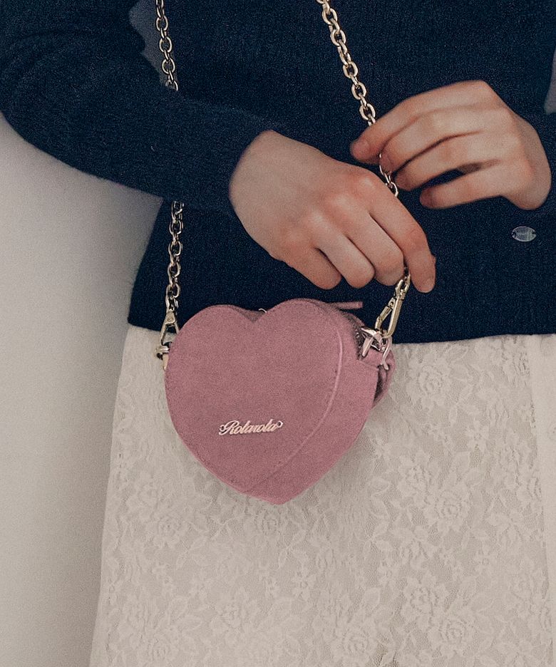 ROLA HEART MINI BAG PINK
