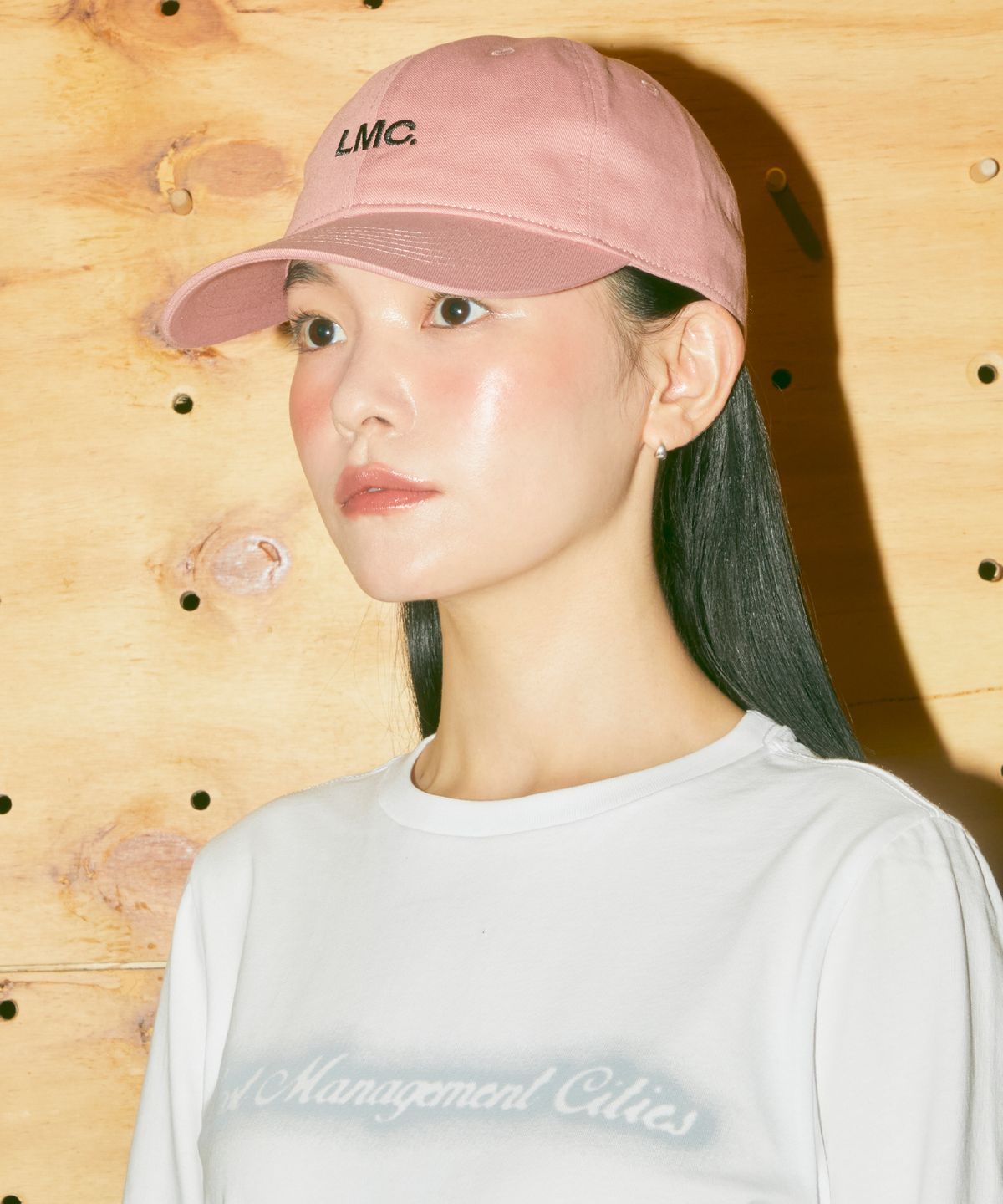 엘엠씨(LMC) OG LOGO 6PANEL CAP pink