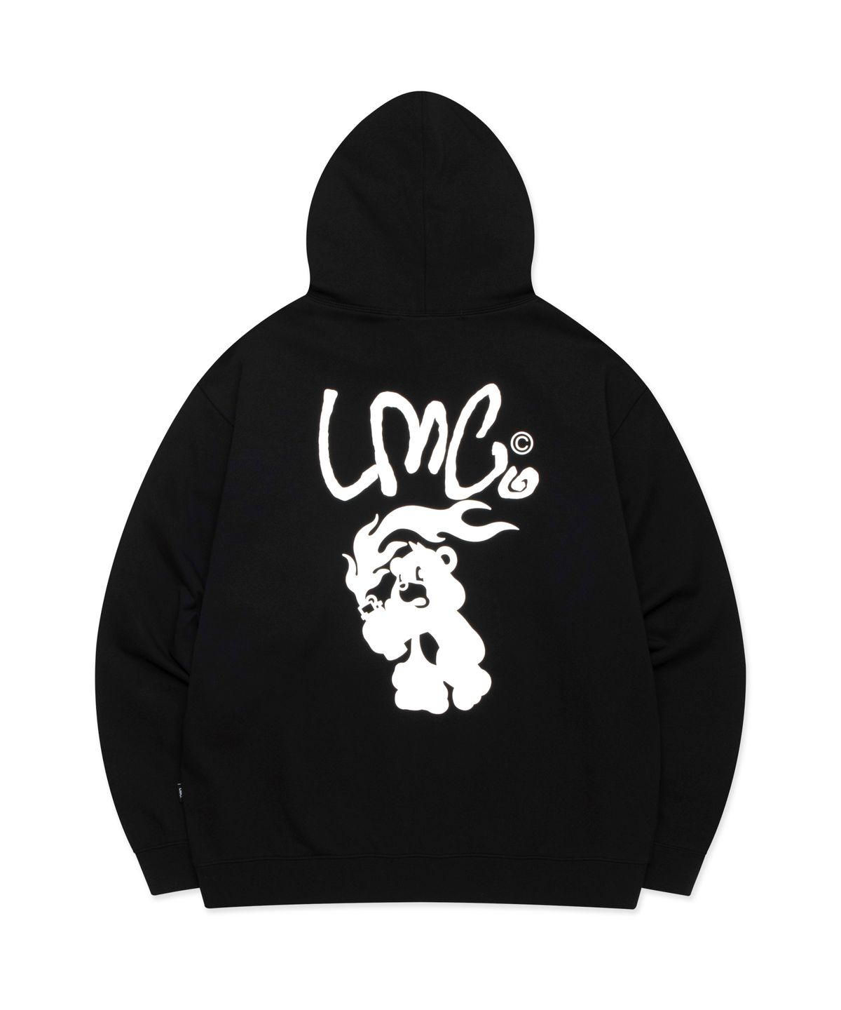 엘엠씨(LMC) FLAME BEAR HOODIE black