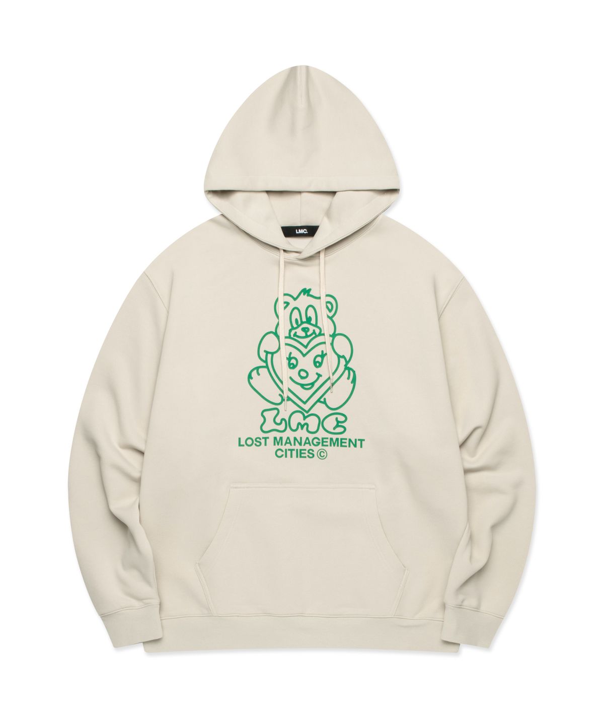 엘엠씨(LMC) HEART BEAR HOODIE sand