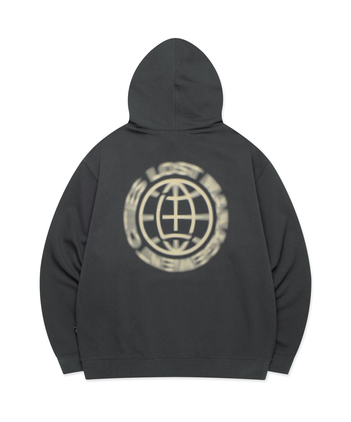 엘엠씨(LMC) RETRO MOVING LOGO HOODIE charcoal
