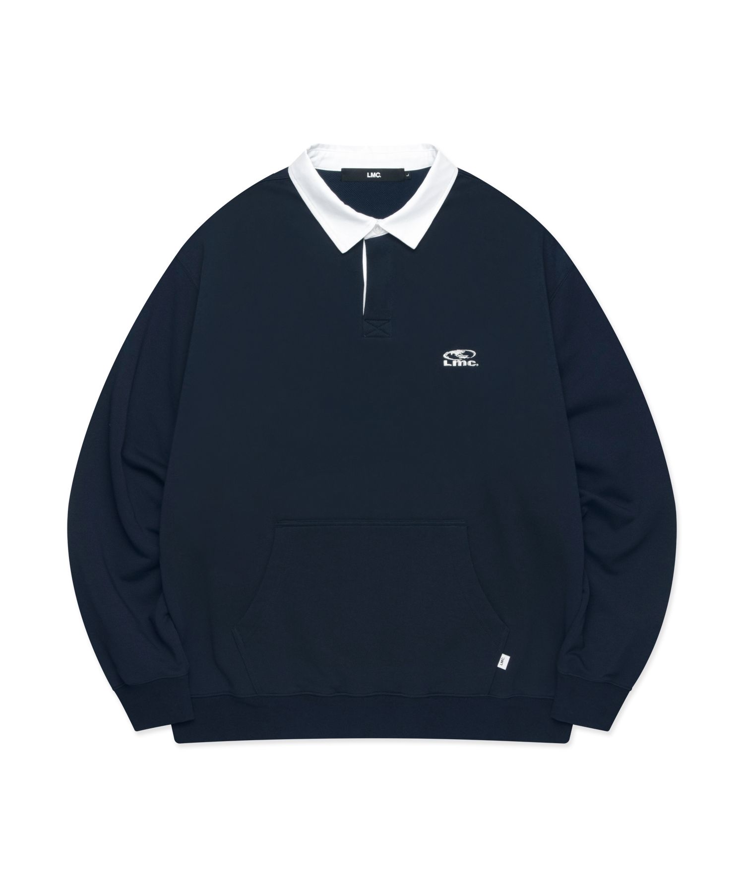スウェット・トレーナー LMC OVAL COLLAR SWEATSHIRT SA228 MUSINSA | LMC OVAL COLLAR SWEATSHIRT navy