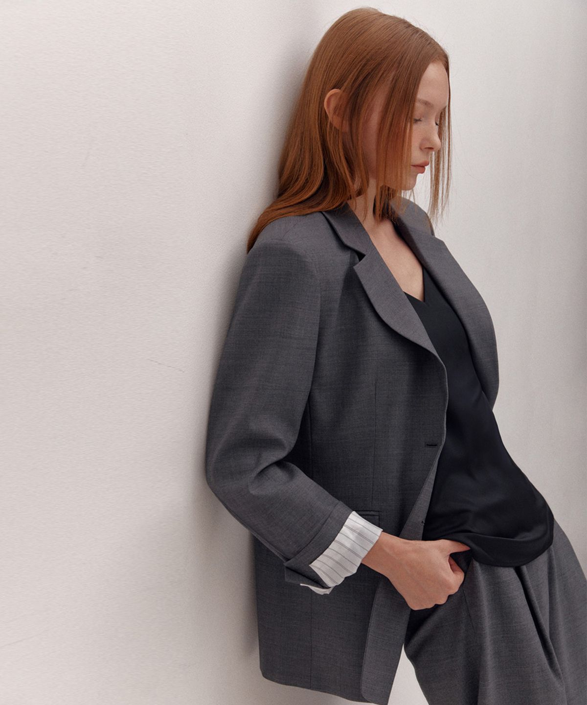 아바몰리(AVA MOLLI) NEW CLASSIC SINGLE JK (GREY)