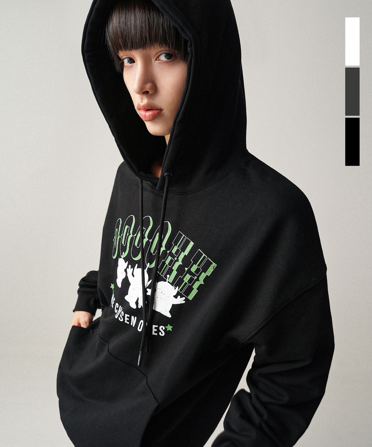 어반드레스(AVANDRESS) Aliens Unisex Hoodie - 3COL