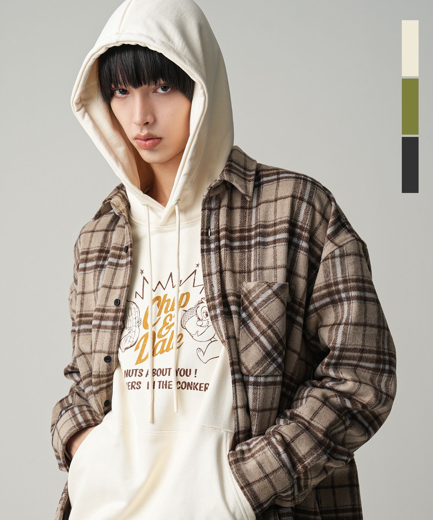 パーカー・フーディ [AVANDRESS] Chip & Dale Unisex Hoodie- 3COL (feat. Disney) MUSINSA | AVANDRESS Chip & Dale Unisex Hoodie - 3COL