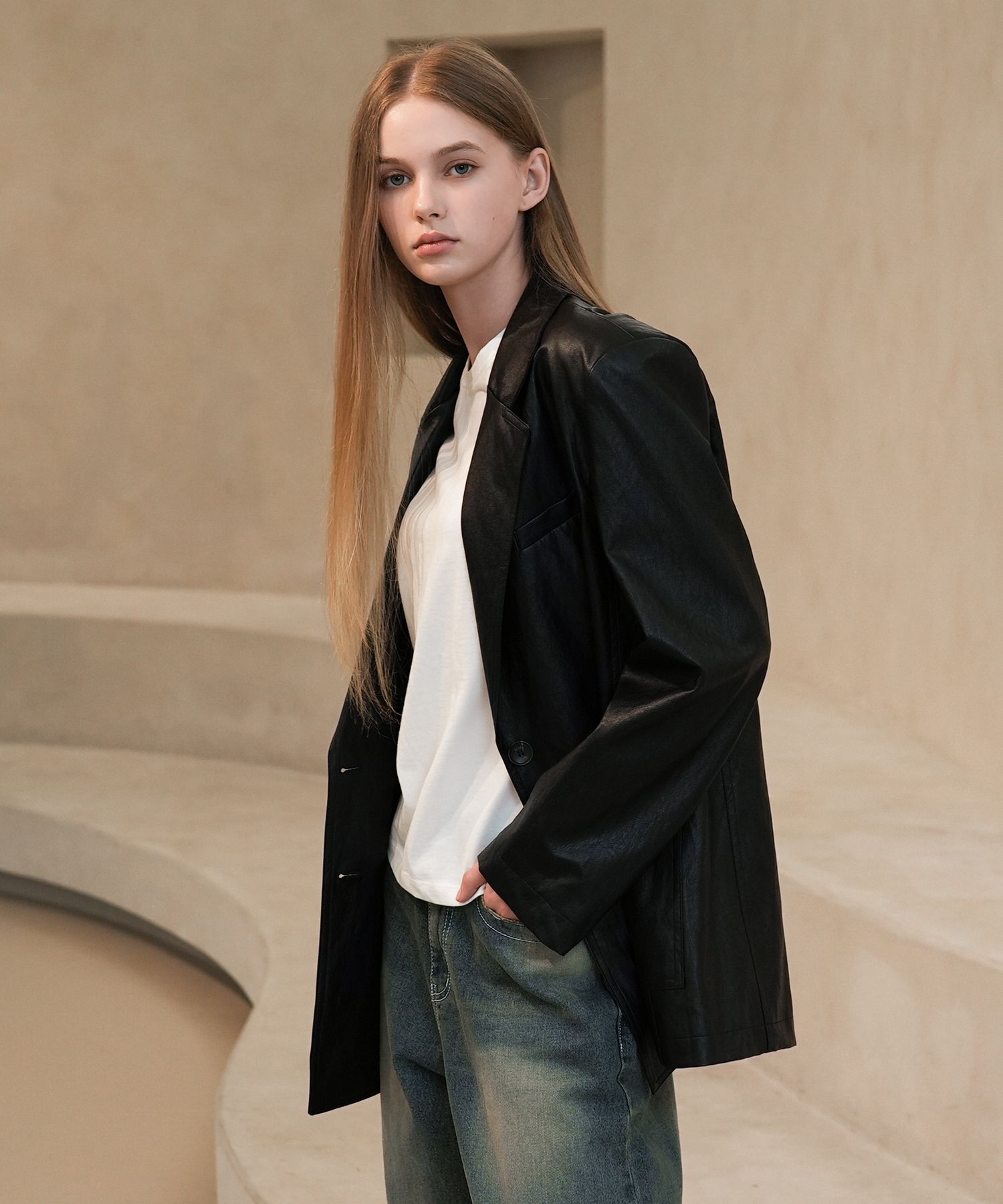 ジャケット・アウター HATRA Organ Trench black/2 19AW Synthetic Leather Jacket by Junya Watanabe - La Garçonne