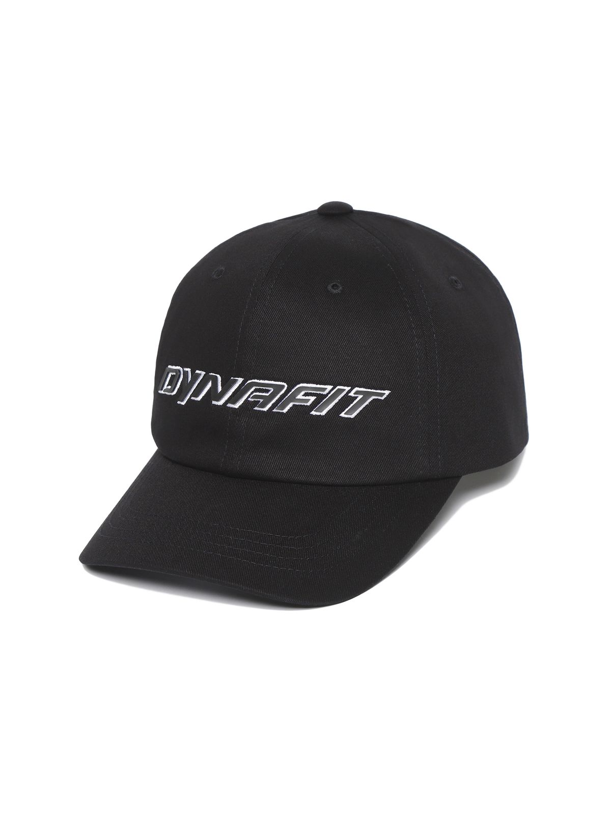 다이나핏(DYNAFIT) 베이직핏 워딩 그래픽 볼캡_Black YUF24C10Z1