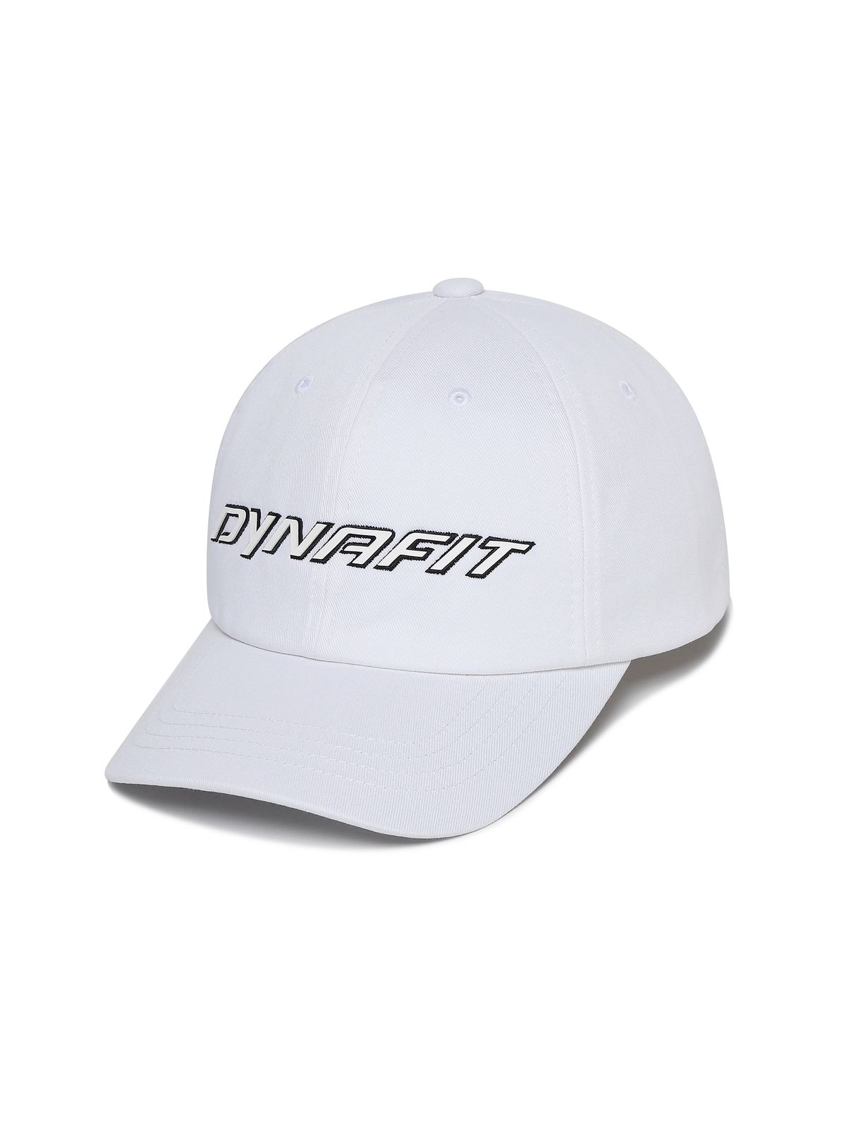 다이나핏(DYNAFIT) 베이직핏 워딩 그래픽 볼캡_White YUF24C10W2