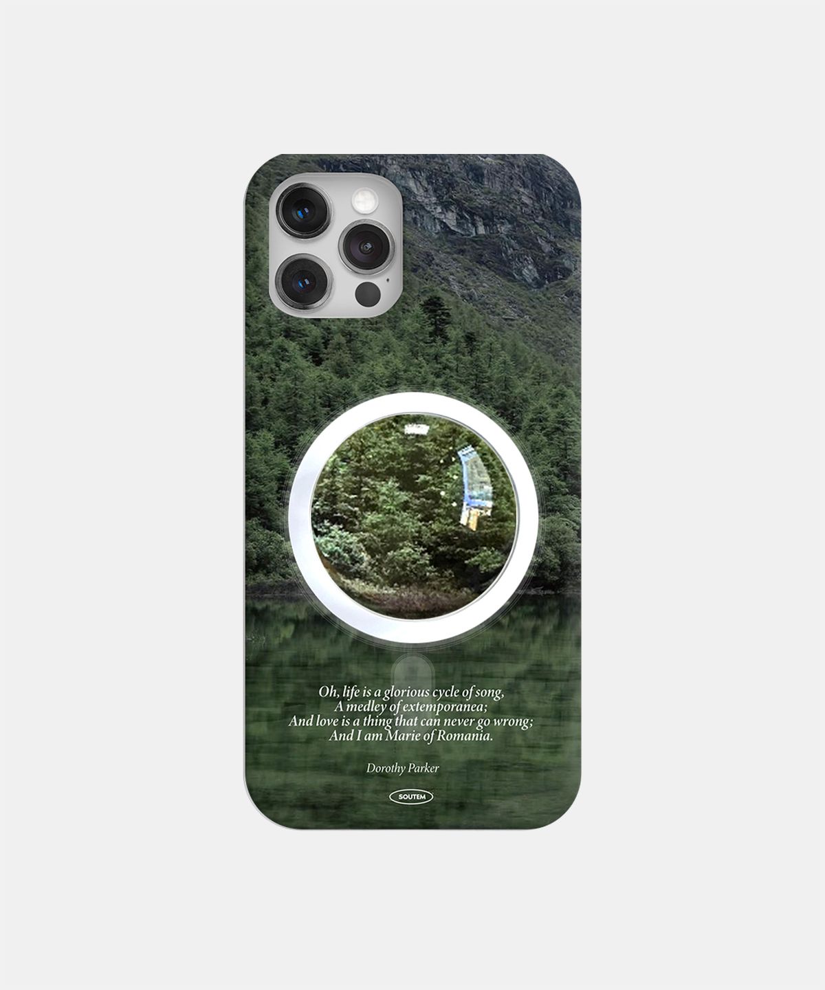 소유템(SOUTEM) [Magsafe] Inner Piece Forest_Slim Hard Phone Case Tok Set