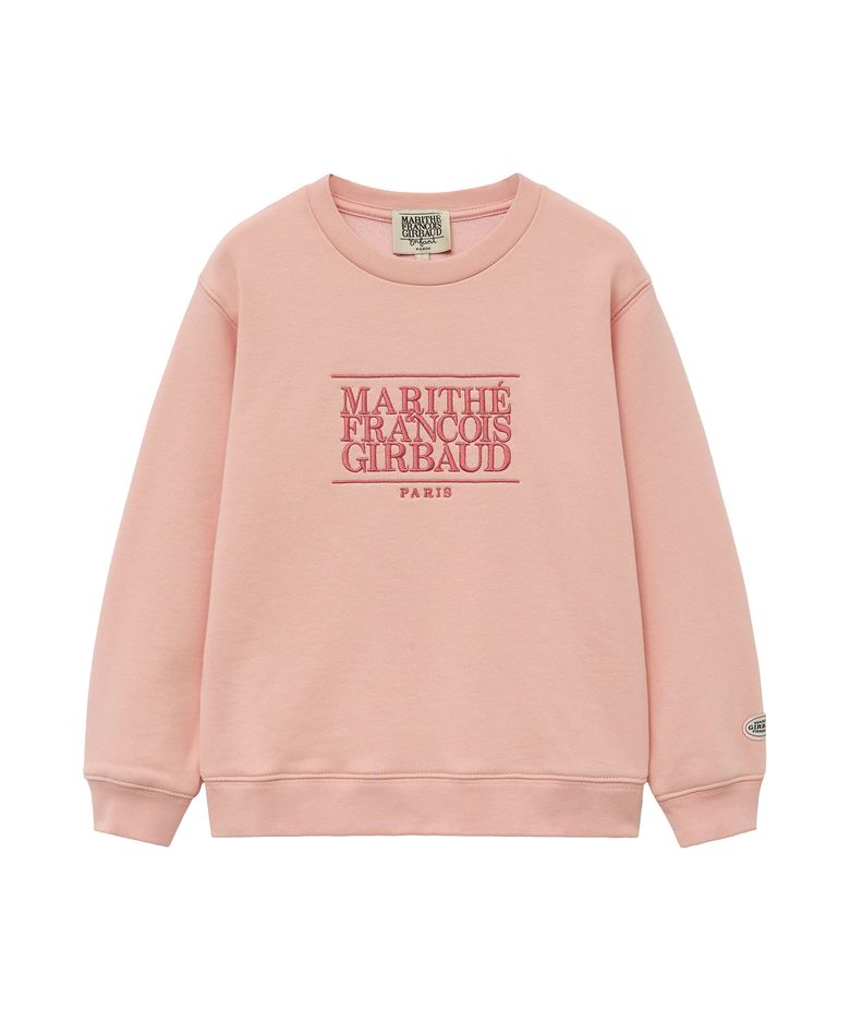 KIDS CLASSIC LOGO SWEATSHIRT pink