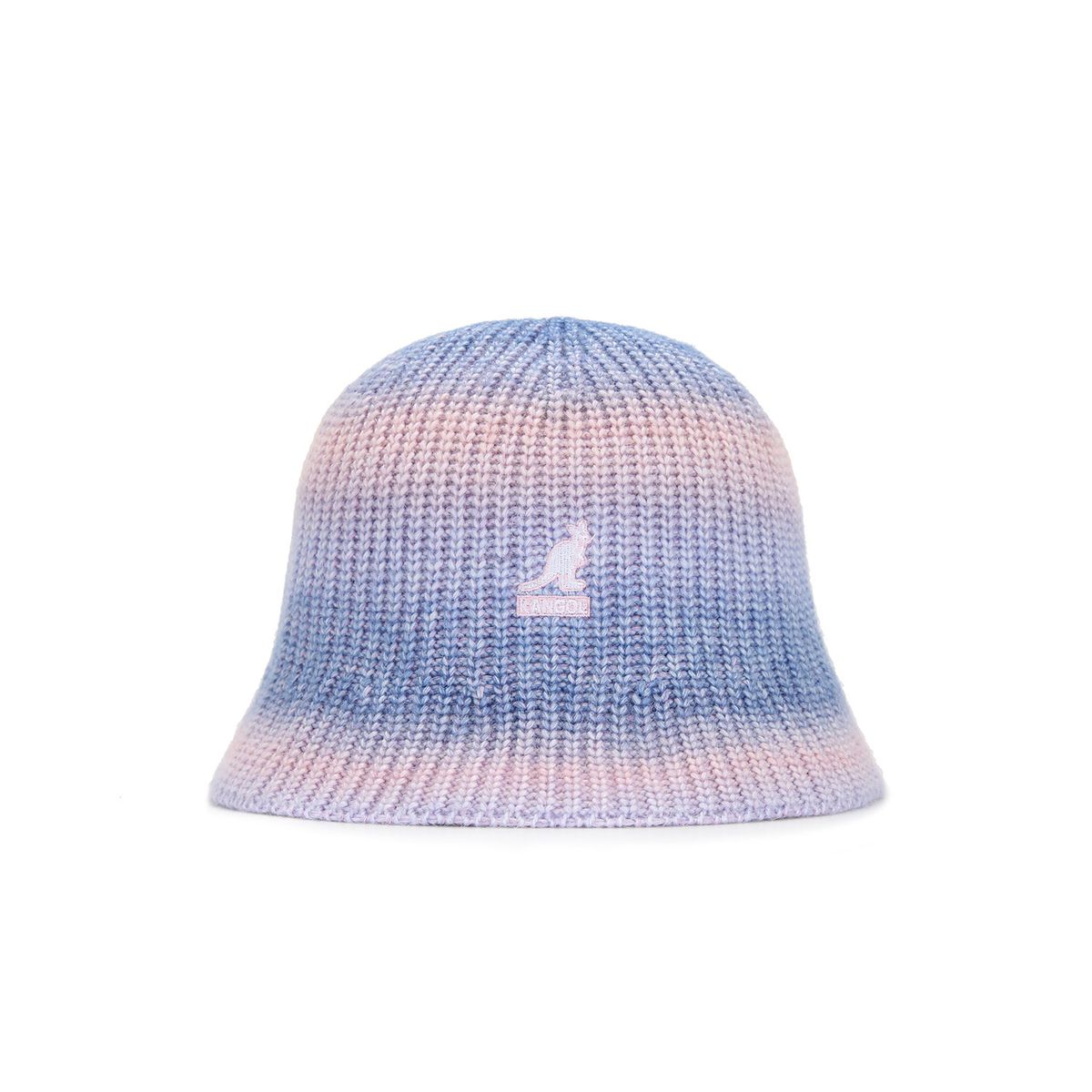 캉골(KANGOL) 스트라이프 니트 버켓 3723 핑크멀티