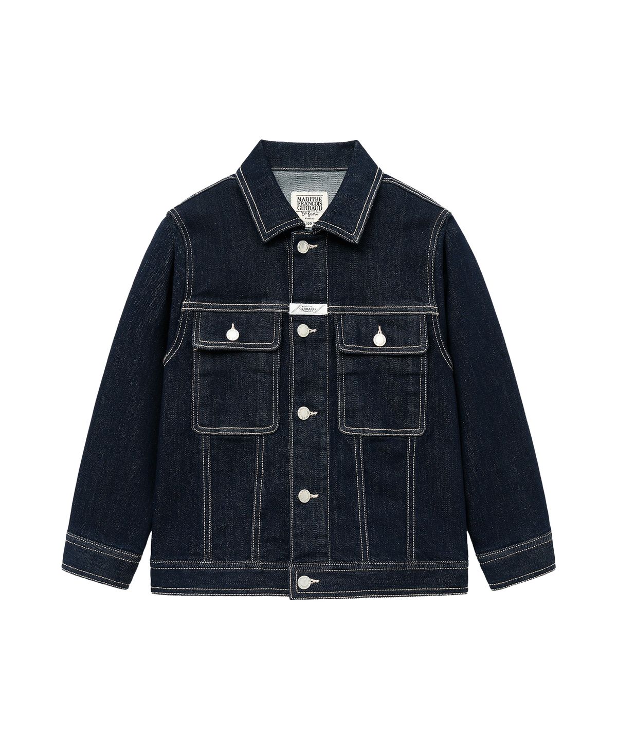 마리떼 키즈(MARITHÉ KIDS) ENFANT OUT POCKET DENIM JACKET dark blue