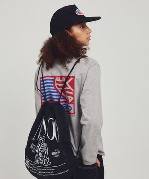 Menasoo Hearttrack Long Sleeve T Shirt_Melange