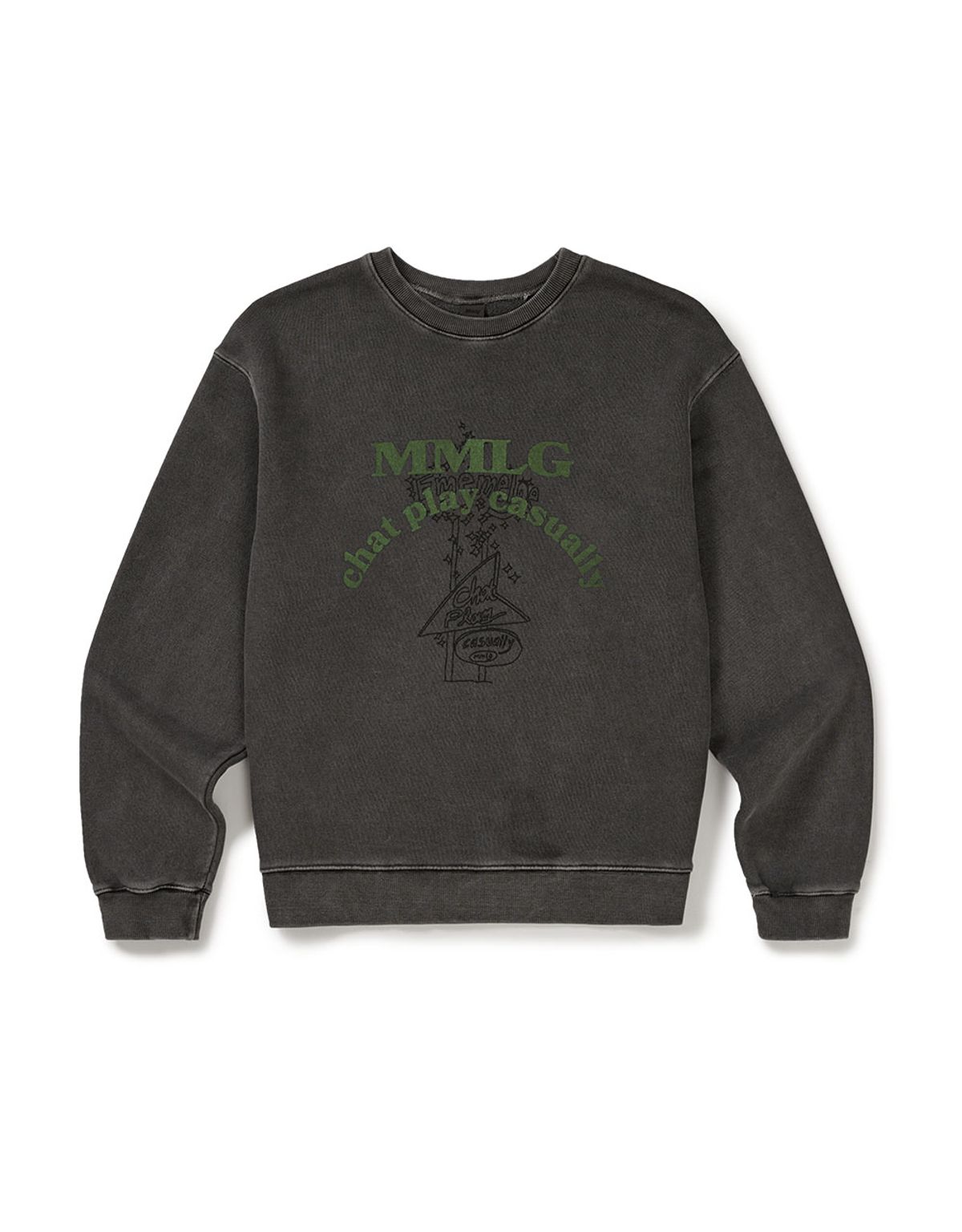 엠엠엘지(MMLG) [Mmlg] THEATER SWEAT (CHARCOAL)