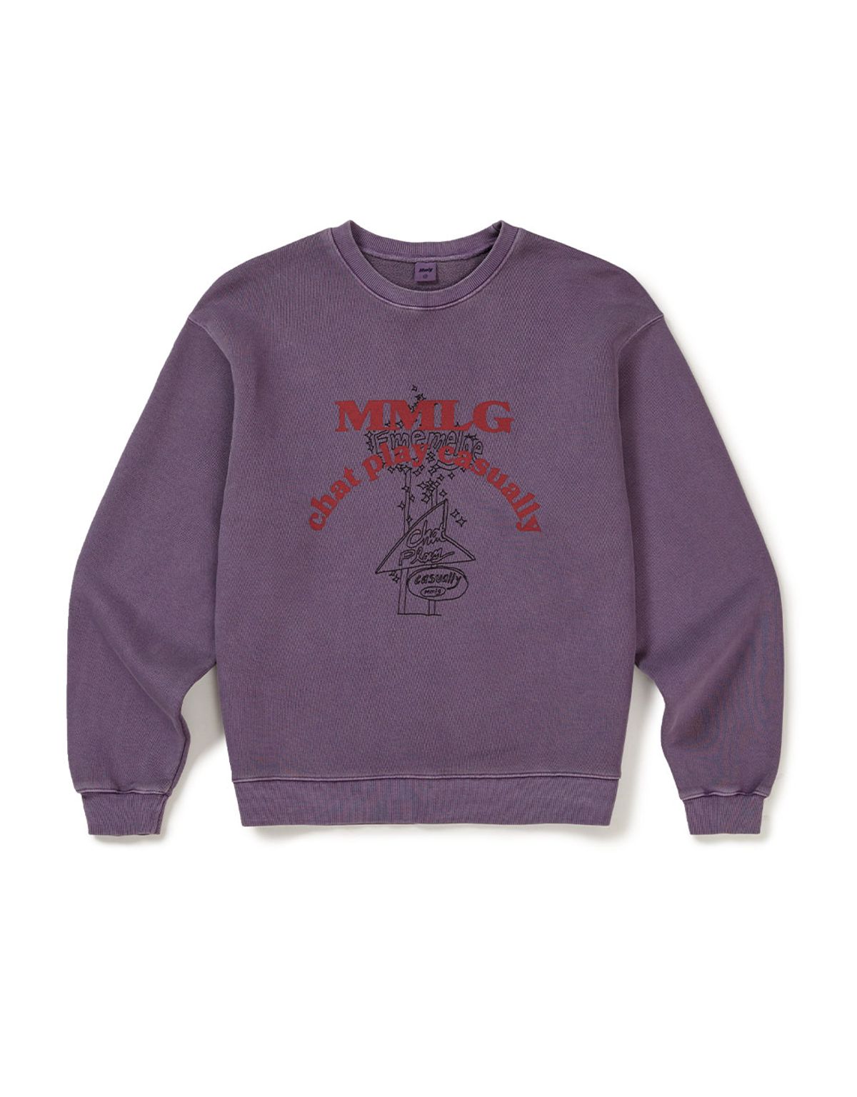 엠엠엘지(MMLG) [Mmlg] THEATER SWEAT (BURGUNDY)