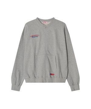 Menasoo Hearttrack Zipup Cardigan_Melange