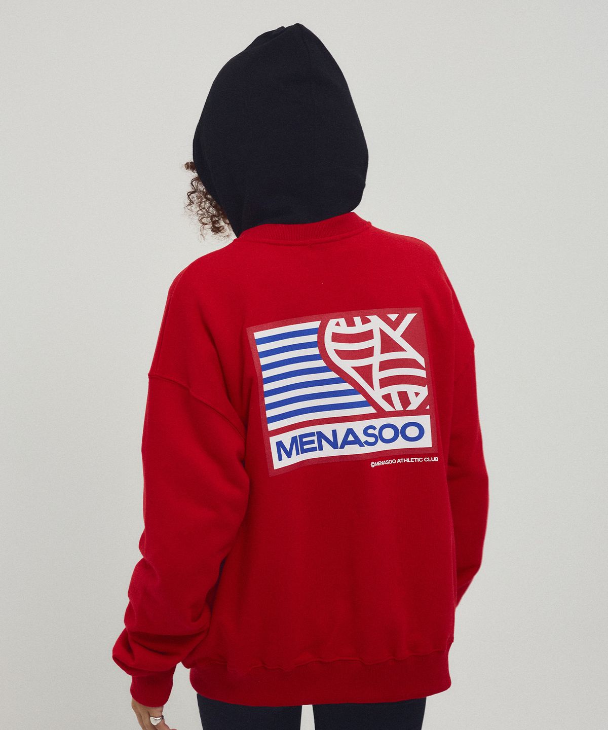 미나수(MENASOO) Menasoo Hearttrack Zipup Cardigan_Red