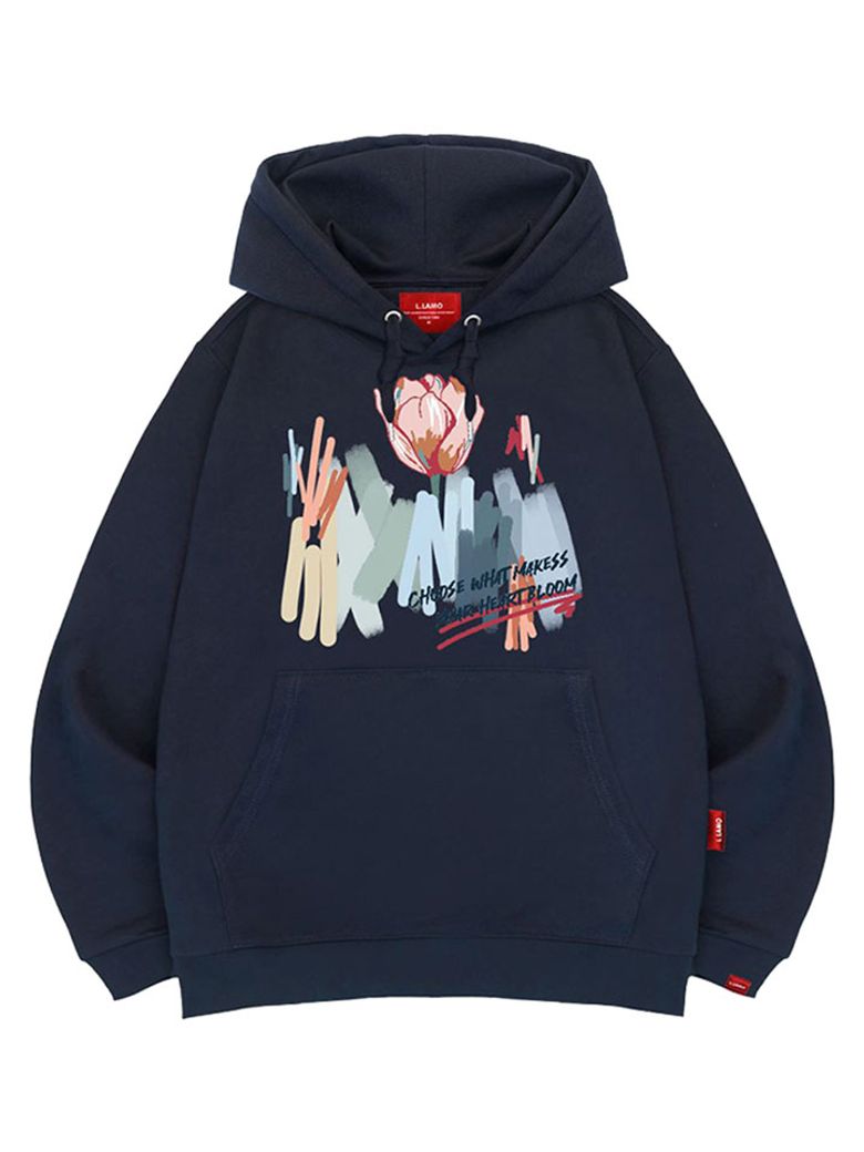하트블룸 후드티 남녀공용 빅사이즈 M~4XL
