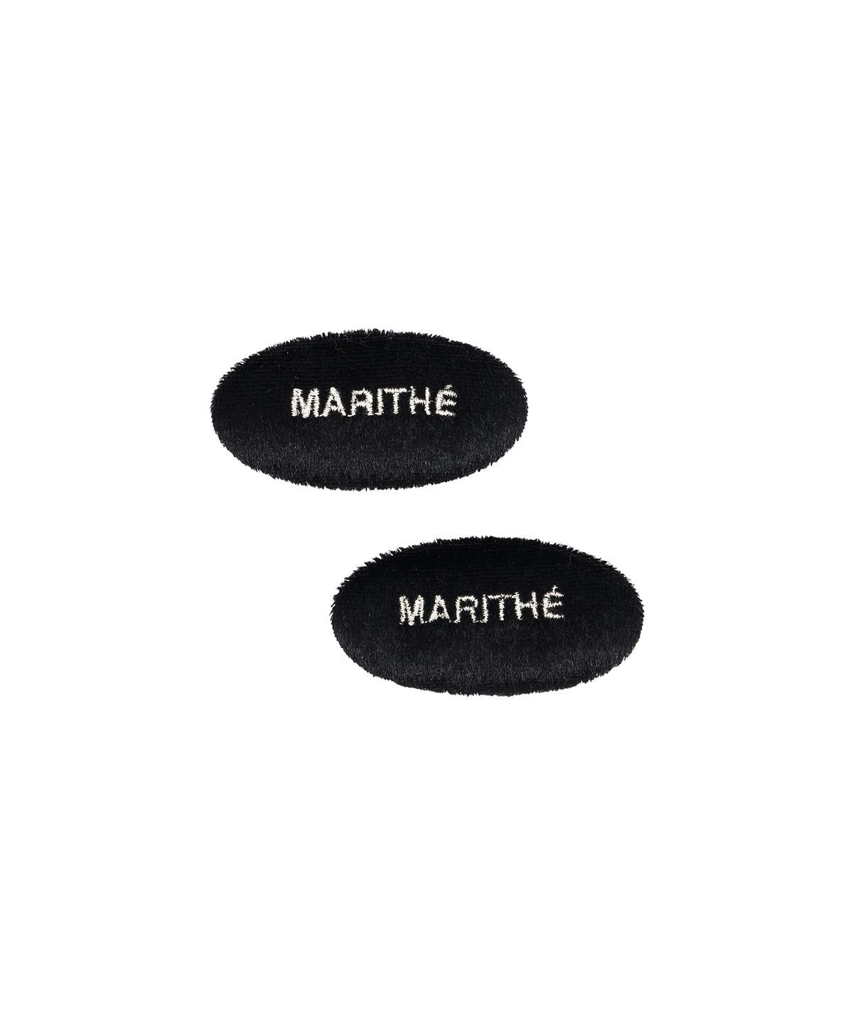 마리떼 키즈(MARITHÉ KIDS) ENFANT VELVET HAIR PIN 2PACK black