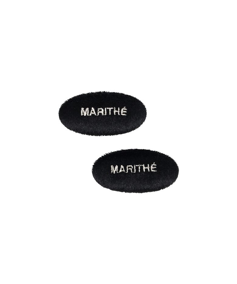ENFANT VELVET HAIR PIN 2PACK black