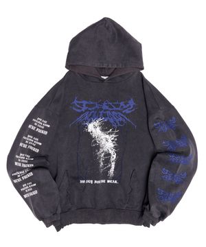 MALEVOLENT HOODIE CHARCOAL