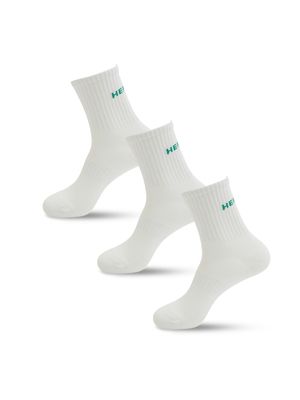 프리미엄 폴리 크루 삭스[3팩]