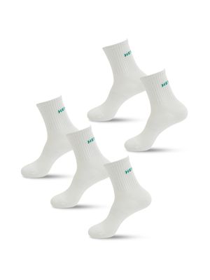 프리미엄 폴리 크루 삭스[5팩]