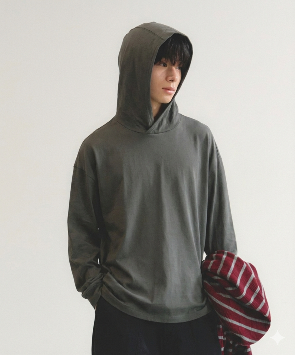이스트서비스샵(eastserviceshop) 가드닝 후디 - 차콜