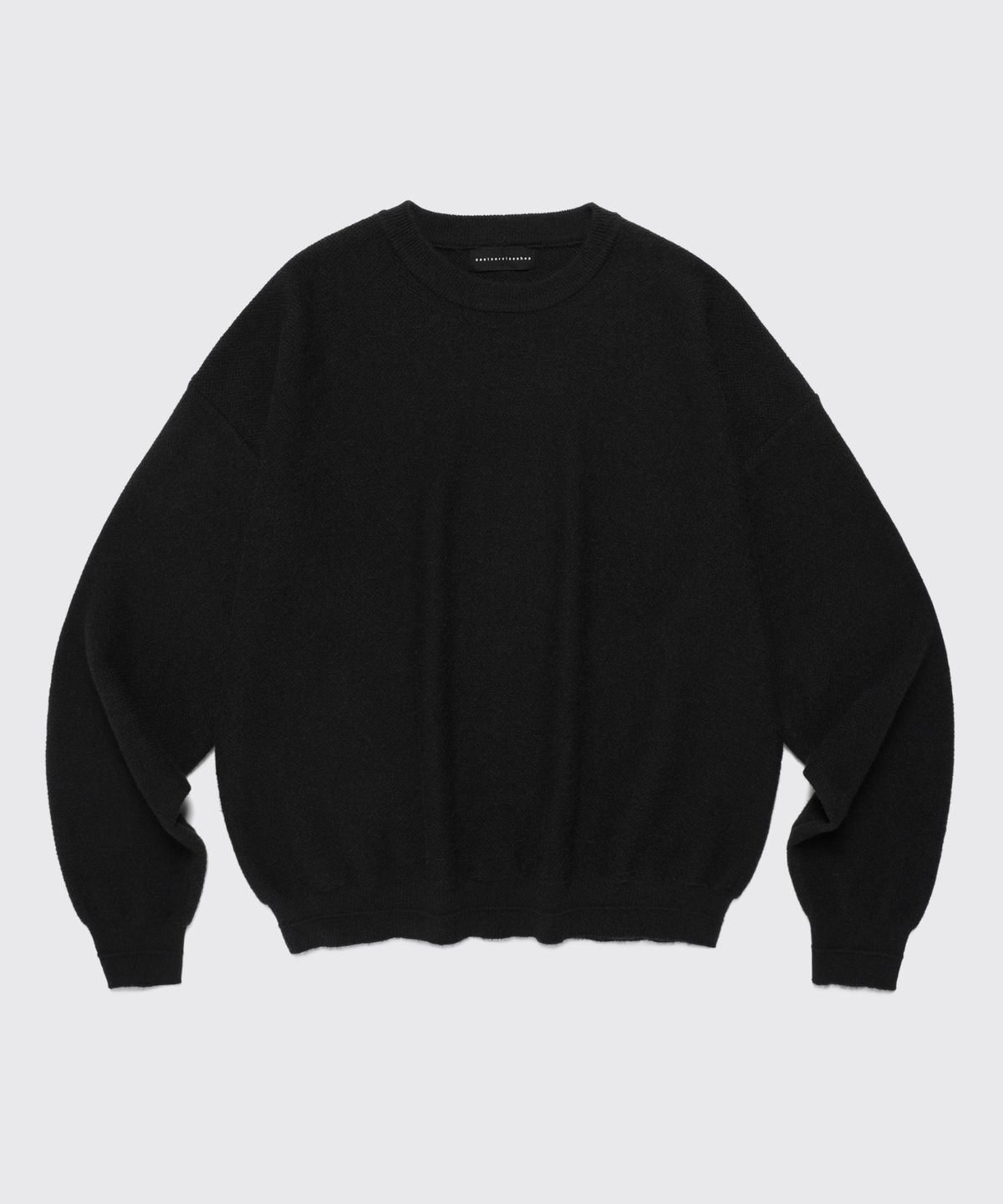 이스트서비스샵(eastserviceshop) 아웃핏 와플 니트 - 블랙