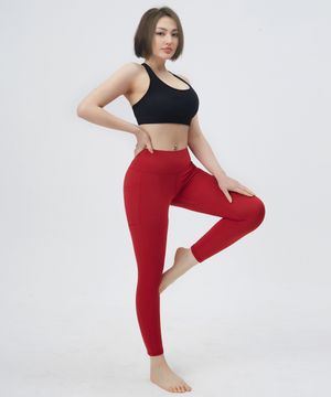 [4color/하이웨이스트]8부 사이드 포켓 힙업 레깅스 B12