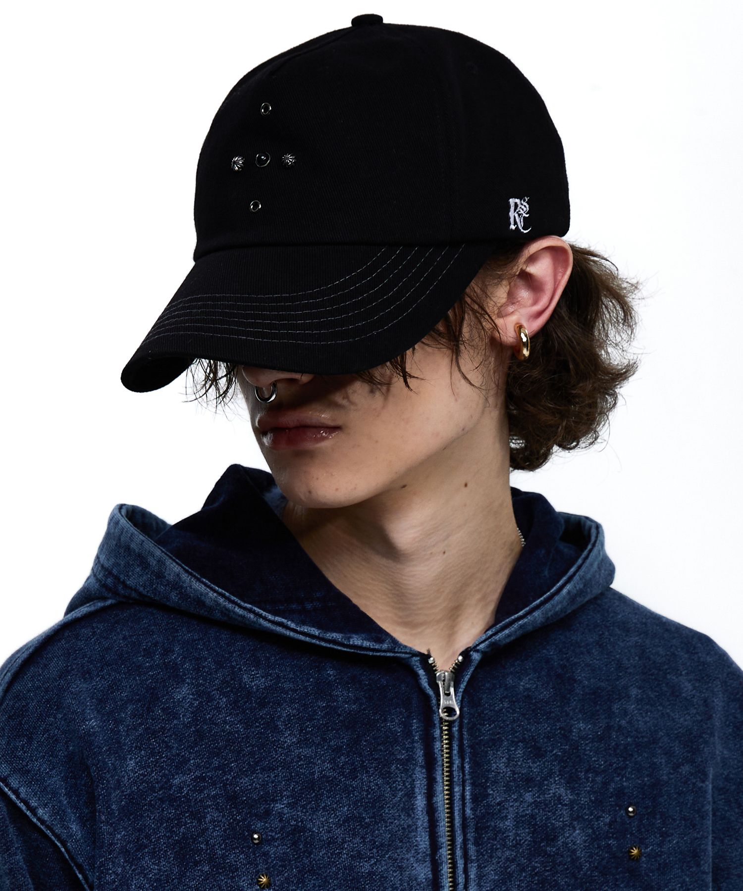 RSSC ■ WESTERN RIVET BALL CAP キャップ MUSINSA | RSSC WESTERN RIVET BALL CAP - BLACK