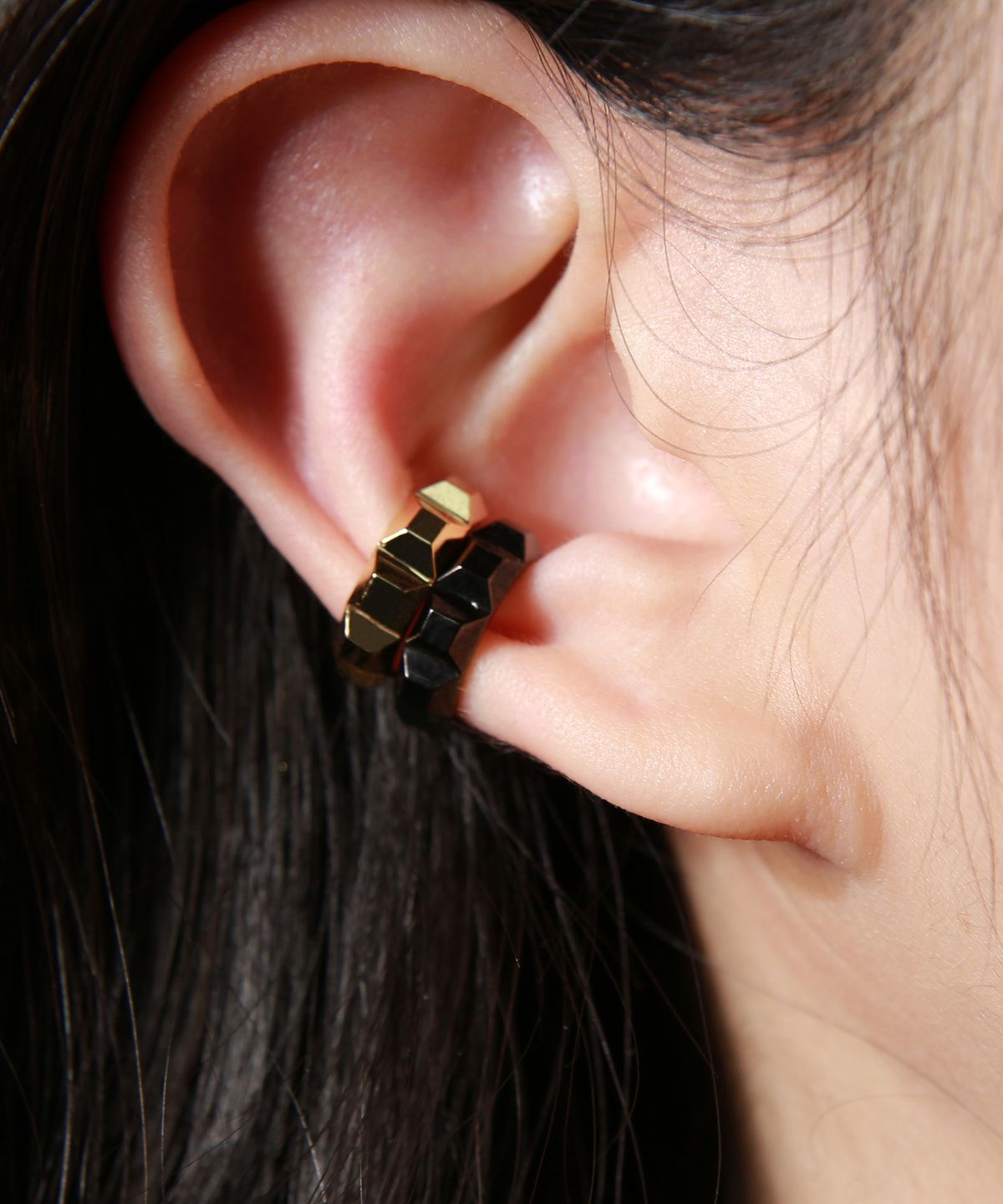 쿠도스(KUDOS) Square Pyramid Earcuff