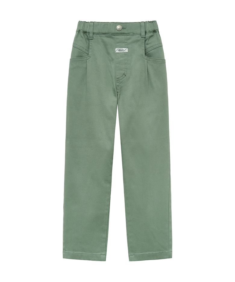 ENFANT COTTON BAGGIE PANTS khaki