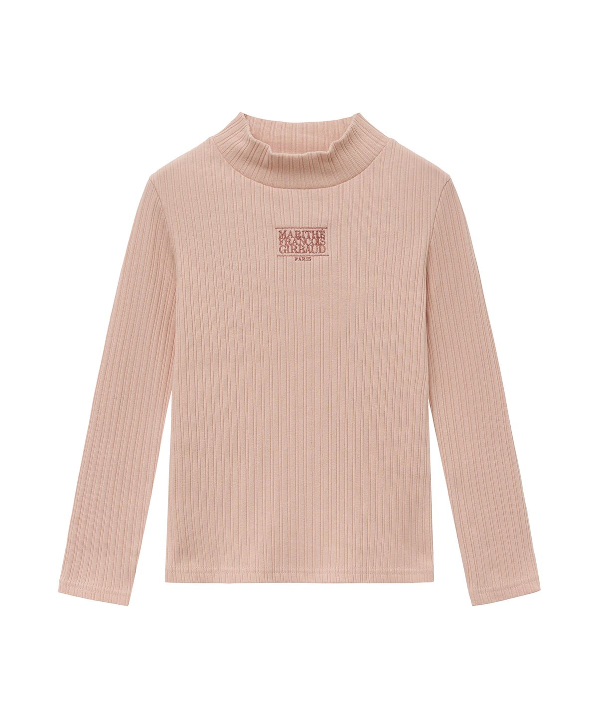 마리떼 키즈(MARITHÉ KIDS) ENFANT HALF NECK LONG SLEEVE pink