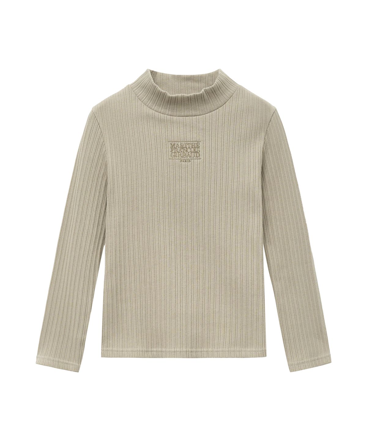 마리떼 키즈(MARITHÉ KIDS) ENFANT HALF NECK LONG SLEEVE beige