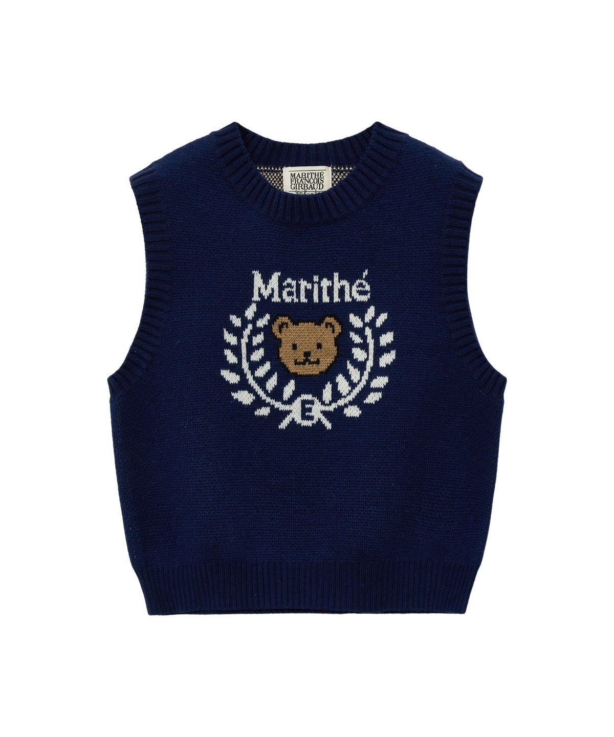 마리떼 키즈(MARITHÉ KIDS) ENFANT KNIT VEST navy