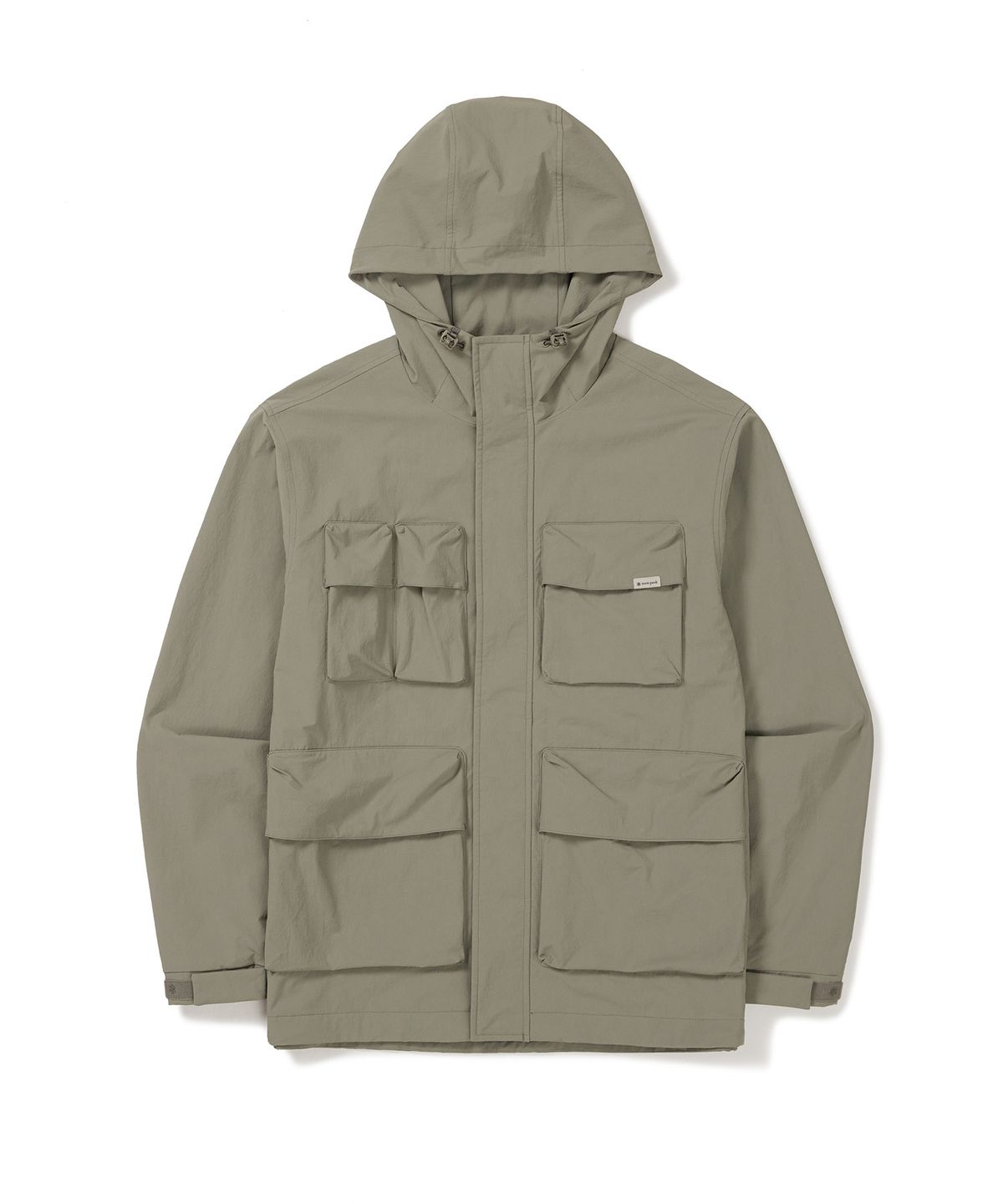 스노우피크 어패럴(SNOWPEAK APPAREL) 루트 유틸리티 바람막이 (S24FMRWB66) Khaki Gray