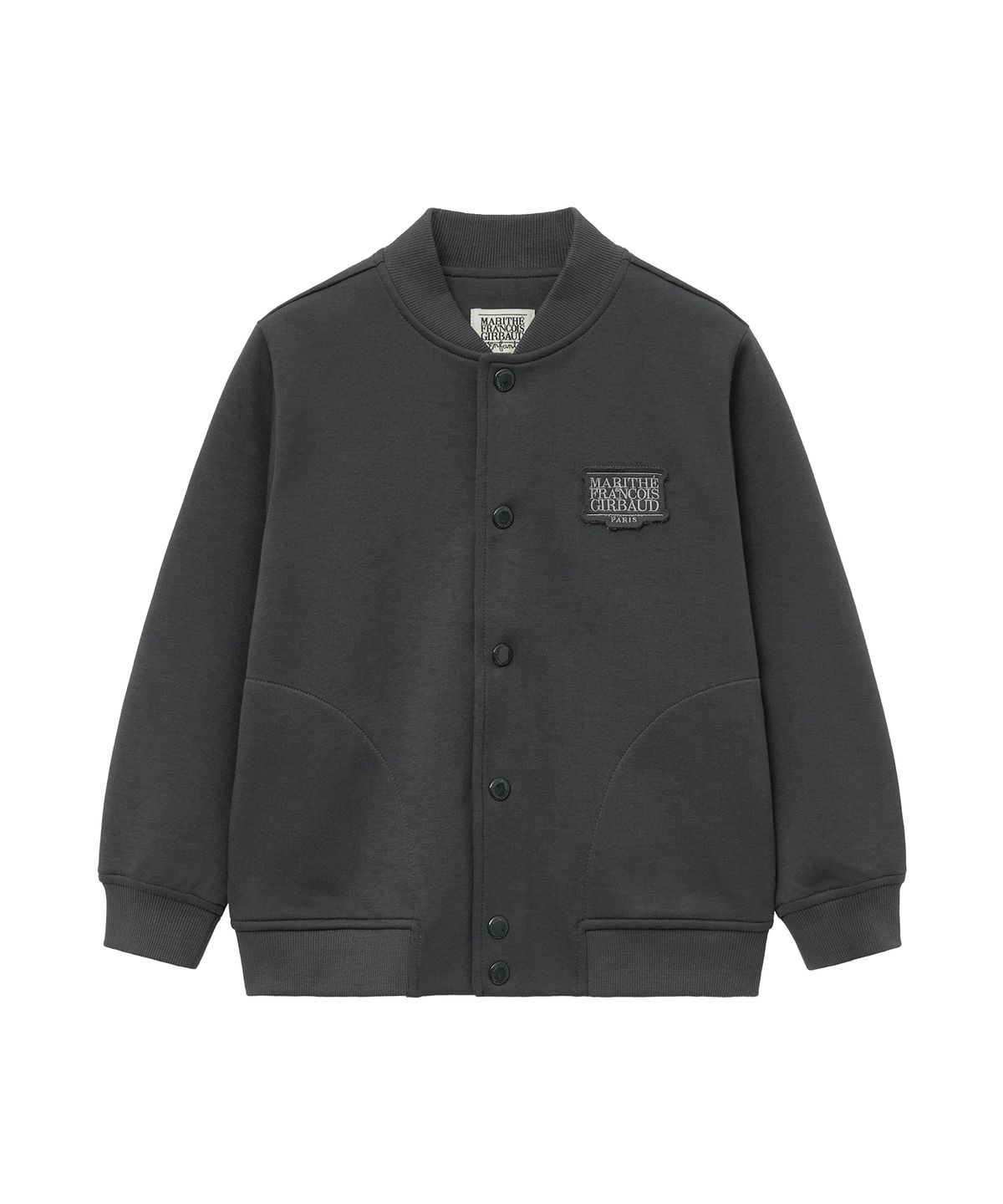 마리떼 키즈(MARITHÉ KIDS) ENFANT JERSEY BOMBER JACKET charcoal
