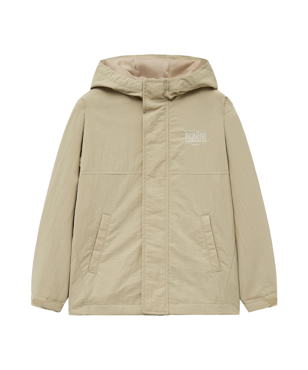 마리떼 키즈(MARITHÉ KIDS) ENFANT SOLID WINDBREAKER JACKET beige
