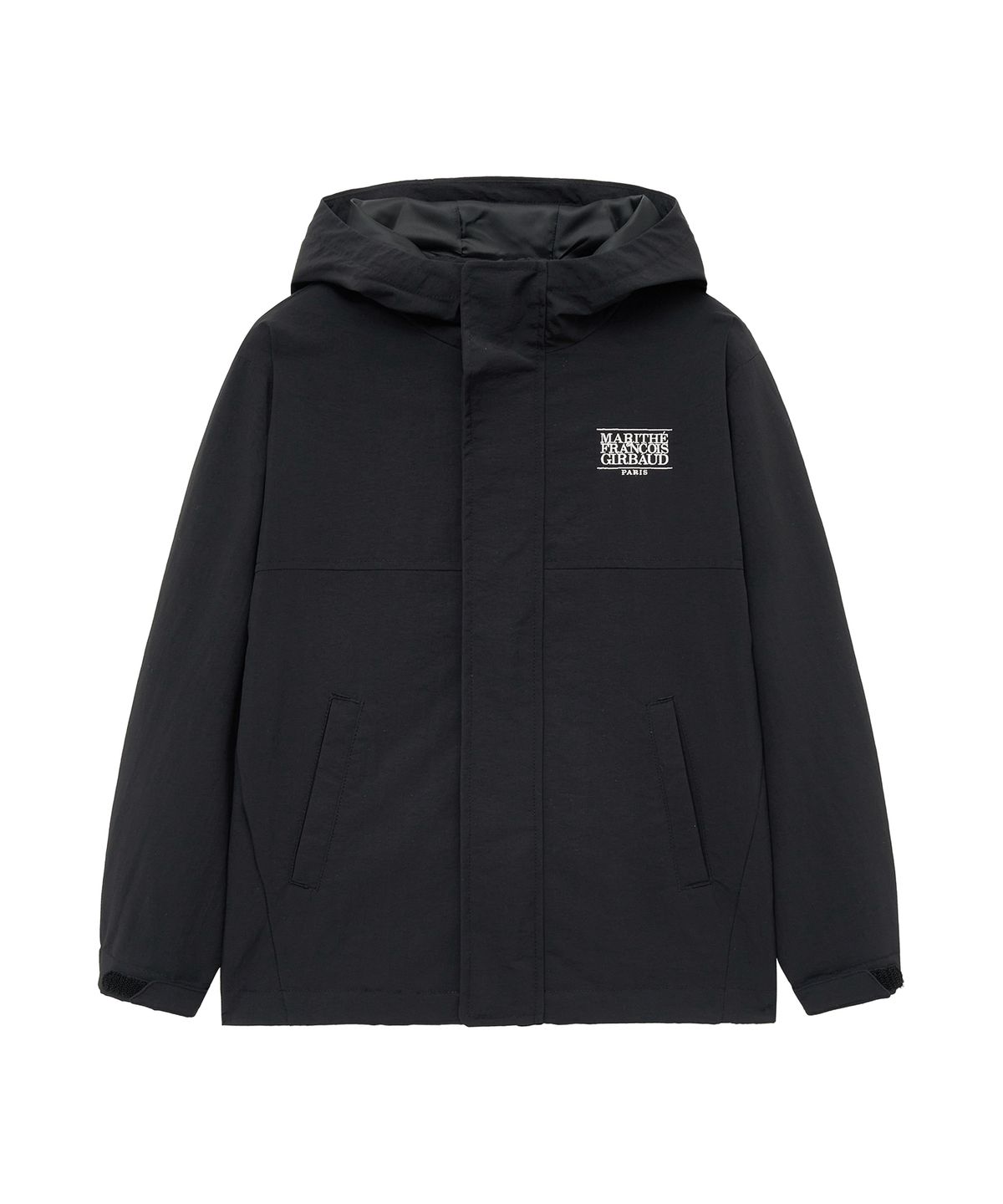 마리떼 키즈(MARITHÉ KIDS) ENFANT SOLID WINDBREAKER JACKET black