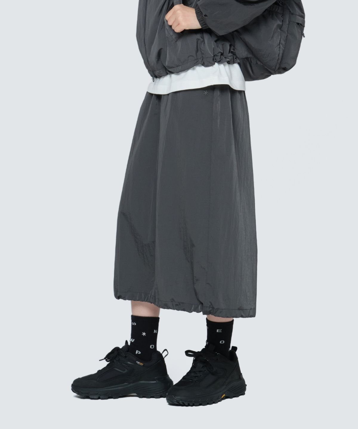 스노우피크 어패럴(SNOWPEAK APPAREL) 브라이트 여성 스커트 (S24FWFSK71) Charcoal