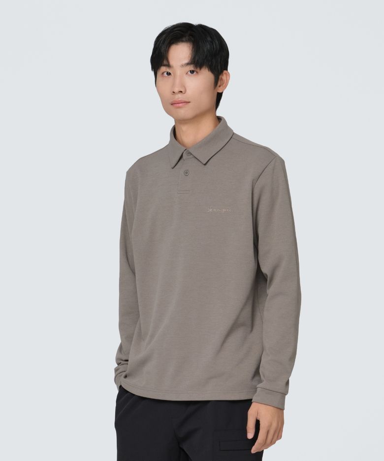 폴로 긴팔 티셔츠 (S24FMTPS10) Dark Khaki
