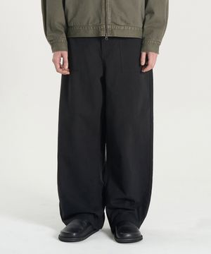 퍼티그 비조 캔버스 코튼 팬츠 (BLACK)