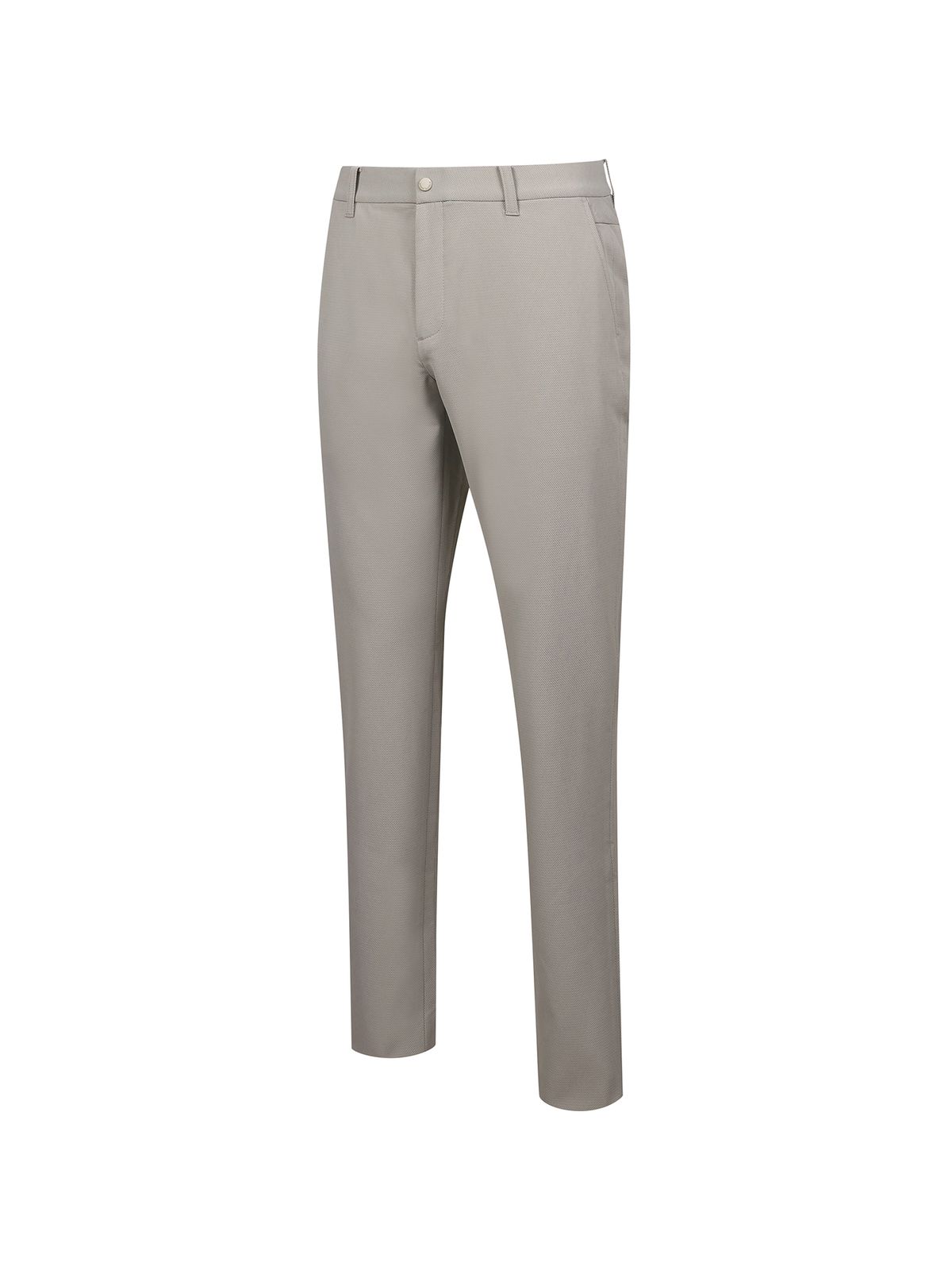 와이드앵글(WIDEANGLE) TO 투톤 조직 슬림핏 팬츠 M_Grayish BEIGE WMU24311GE