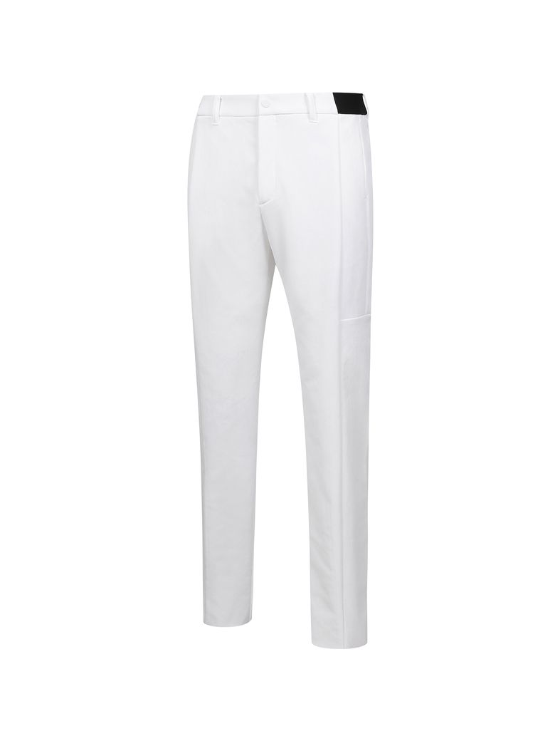 TO 옆포켓 테이퍼드 팬츠 M_Off White WMU24333W3