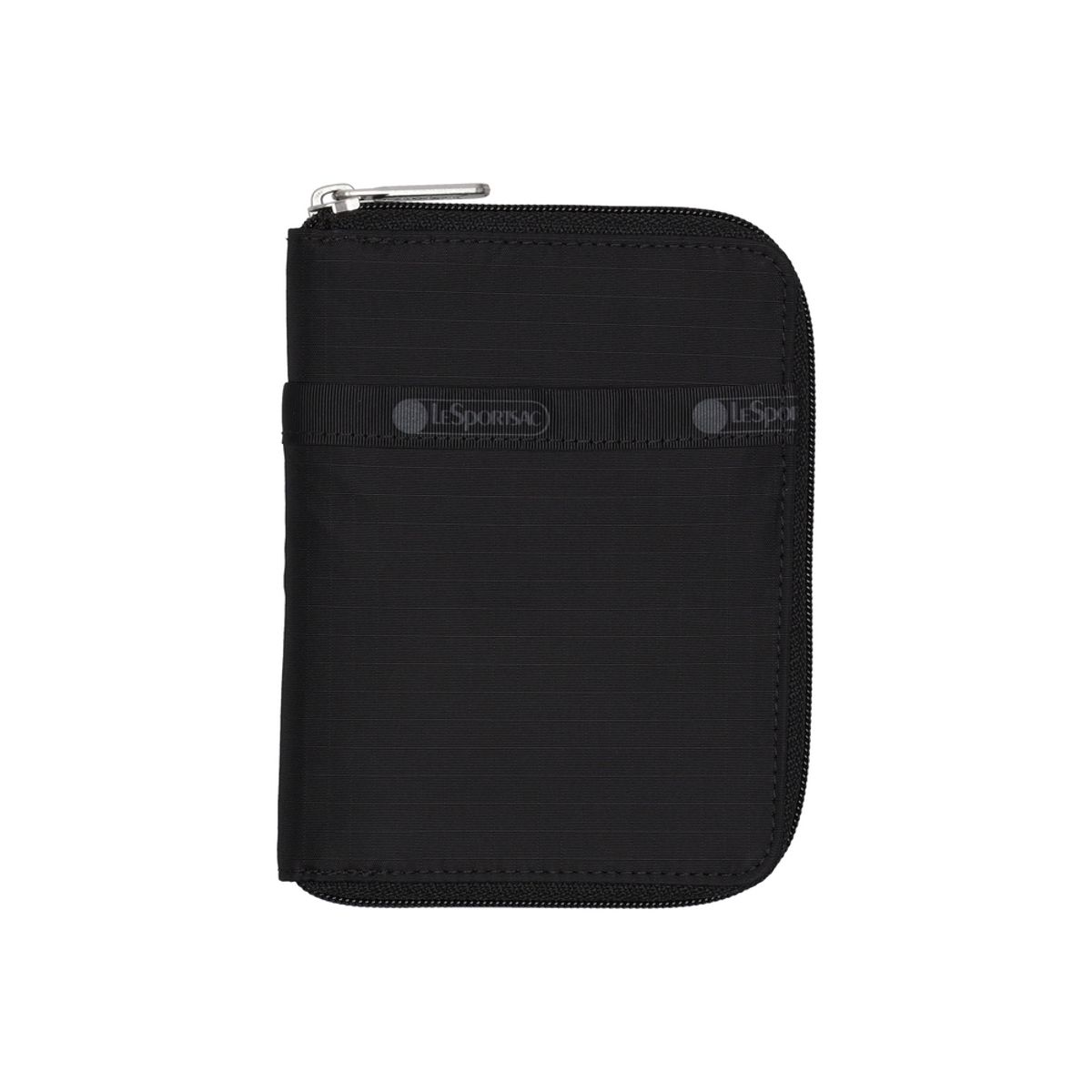 레스포색(LESPORTSAC) 리사이클드 블랙 집 트래블 월렛 [1545.R086]