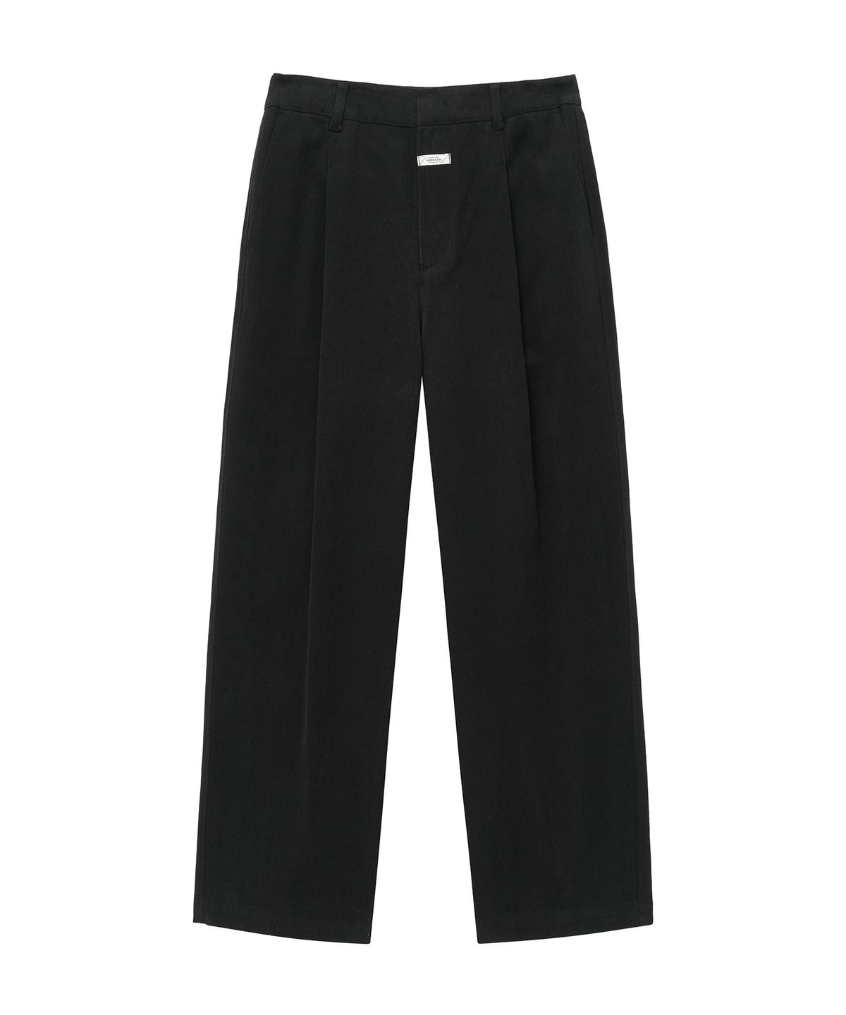 마리떼 프랑소와 저버(MARITHÉ + FRANҪOIS GIRBAUD) M WIDE ONE TUCK CHINO PANTS black