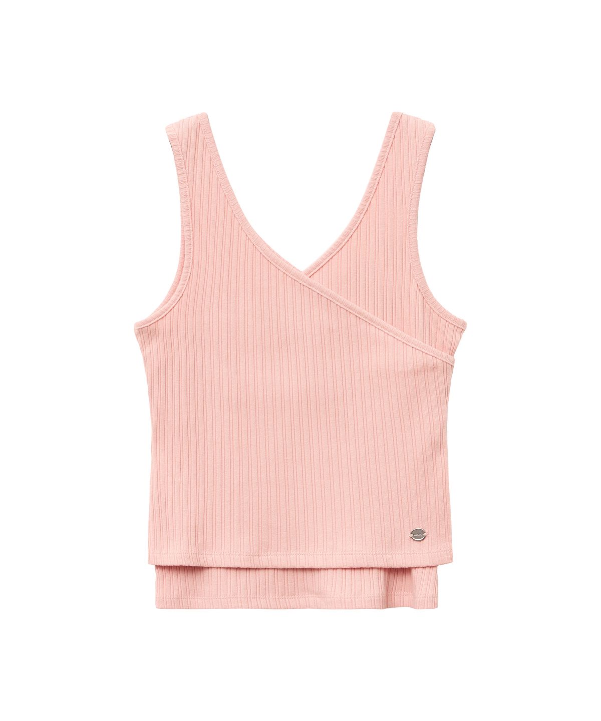 마리떼 프랑소와 저버(MARITHÉ + FRANҪOIS GIRBAUD) W LAYERED SIMPLE LOGO PENDANT SLEEVELESS pink