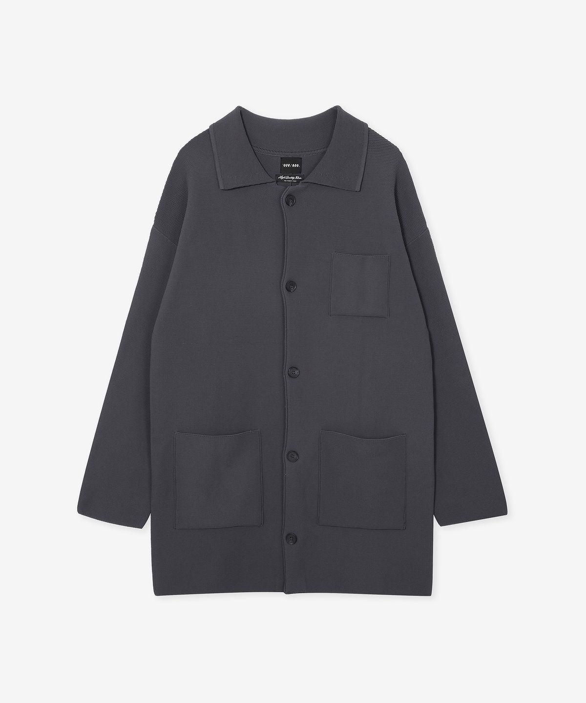 위먼트(WEMENT) 카라 롱자켓